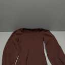 Bodysuits for Women 2026  Long Sleeve Shirts Fitted Basic Ribbed Layering Tops Fall Fashion Winter Clothes, Small