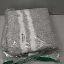 PURRUGS Bathroom Rug Non-Slip Machine Washable 20" x 30", Super Absorbent and Quick Dry Shaggy Microfiber Bath Mat, Extra Soft and Plush Bath Rug for Bathtub, Shower, and Sink, Light Grey