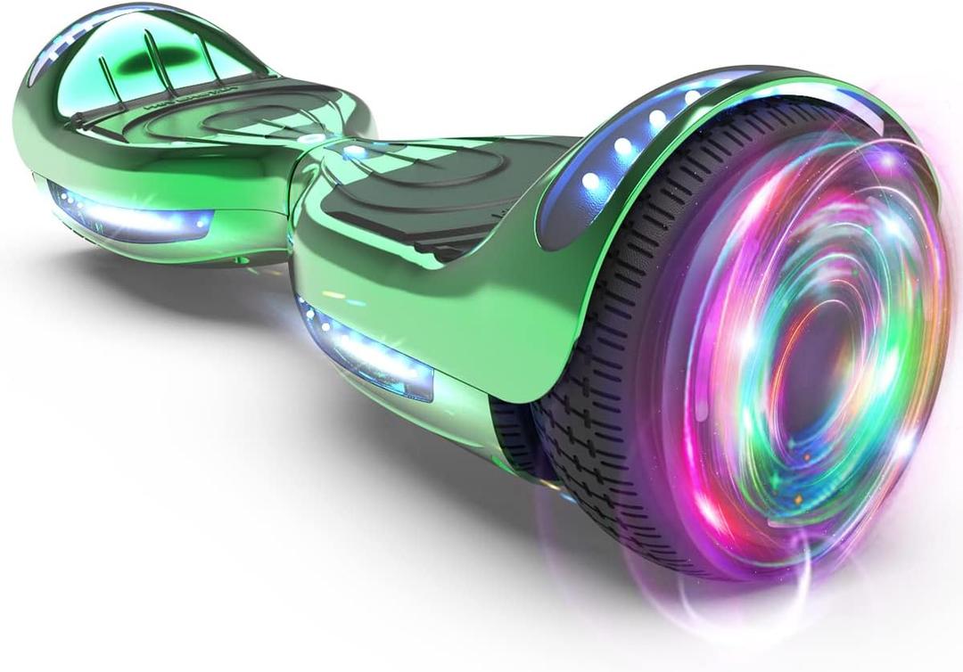Hoverboard Certified HS2.01 Bluetooth Flash Wheel with LED Light Self Balancing Wheel Electric Scooter (Green) Hoverboard Certified HS2.01 Bluetooth Flash Wheel with LED Light Self Balancing Wheel Electric Scooter (Green)