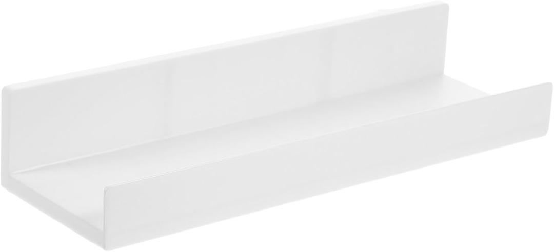 Practical Photo Shelves Ledge Wall-Mounted Picture Frame Shelf Space-Saving Wall Storage for Decor Easy Install, 15x4, 3 Set