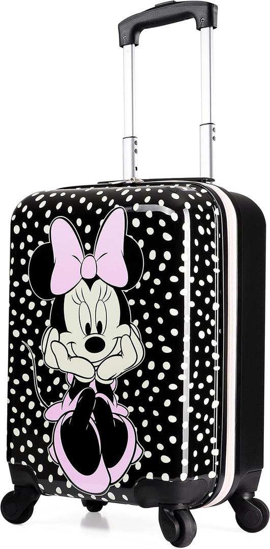 Disney Kids Suitcase with Wheels - 19, 4 Wheels Hard Shell Luggage Case Disney Kids Suitcase with Wheels - 19, 4 Wheels Hard Shell Luggage Case