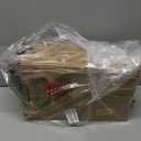 1,000 Plastic Disposable Cutlery Bulk Variety Pack Black Medium Weight Includes 334 forks, 333 knives, 333 soup spoons, Disposable Silverware Plastic Cutlery