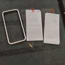 Mkeke 3 Pack Screen Protector for iPhone 17 Pro Max 6.9"，[9H+ Tempered Glass] [Easy Installation Frame][Military-Grade Drop Protection] HD Clear, Anti-Scratch, Bubble Free