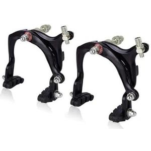 2 Pairs of C-Brake Brake Arm Bicycle Rim Brake Sets Front and Rear V-Brake with 70mm Pads Long Arm 110mm Aluminum Alloy