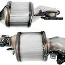 PULCHERFLOW Left & Right Catalytic Converter Compatible with 2009-2019 Honda Pilot, 2008-2017 Honda Accord, 2008-2019 Odyssey 3.5L Catalytic Convertor High Performance (EPA Compliant)