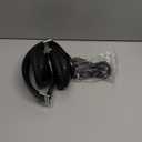 Bluetooth Headphones Over Ear, 60 Hours Playtime Foldable Headphones Wireless Bluetooth Hi-Fi Stereo Deep Bass with 6 EQ Modes, Adjustable Lightweight Headset with Microphone, FM, SD/TF for Adults (Regular, Black)