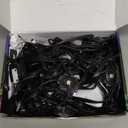 Permanent Outdoor Lights 50Ft 30LEDs, Smart RGB-IC Year Round Eave Deck Fence Outside Lights with Remote & App Control, Multicolor & White Individual DIY LED Christmas Holiday Decor (Black)