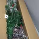 6Ft Christmas Tree With Lights and acorns