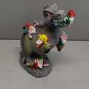SOWSUN Dinosaur Gnomes Garden Statues Garden Decor Yard Decorations Outdoor, Patio, Yard, Lawn Ornaments Unique Housewarming Gifts for Women, Mom for Mothers Day