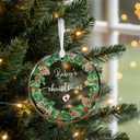 2 x Baby's First Christmas Ornament Gifts for New Parents, 2025 New Baby Ornaments for Christmas Tree, Acrylic