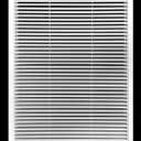 20" X 40" Aluminum Return Filter Grille - Easy Airflow - Linear Bar Grilles [Outer Dimensions: 22.5w X 42.5h]