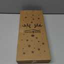 2 x LOVESTOWN Light Up Reindeer Antlers Headband, Christmas Reindeer Headband LED Plush Reindeer Headband for Christmas Party Costume