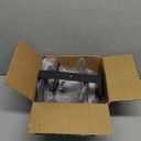 Invisible Floating Bookshelves for Wall, 6 Tier Vertical Spine Book Tower, Heavy Duty Floating Book Shelves Metal Book Organizers for Home Office, 3 Pack(Black)