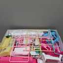 Villa Playset for Girls Ages 3-7, 4-Story 12 Room House with 2 Dolls, Furniture and Accessories, Indoor Playset Girls Toys for Ages 6-8, Pretend Toddler Toy, Birthday Gifts for Kids 4-8