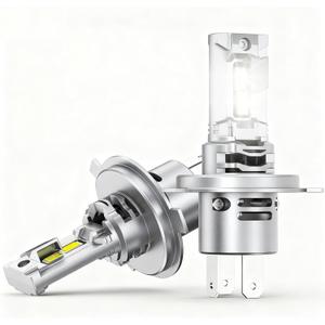 M3A series fog light H4 white light 2 pack, 9000LM 800% Bright 6500K Cool White 60000+ Hours, 5 Min Plug-N-Play