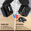 sarlar Hard Case for Nintendo Switch 2 Console, Joy-Con 2 Controller, Charging Grip, Straps, Dock, Pro Controller, AC Adapter, and Accessories, Premium PP Ultra Protector Carry Case for Travel