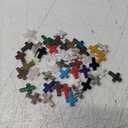 Natural stone pendants cross gemstone agate crystal healing charms for jewelry making DIY necklace