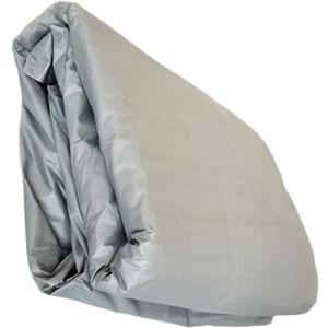 Silver Tone 170T SUV Car Cover Waterproof Dustproof Full Vehicle Cover for Outdoor and Indoor Weather Protection