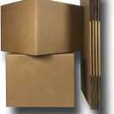 Amazon Basics Cardboard Moving Boxes for Packing and Shipping, Large Size, 20" x 20" x 15", Brown, 6-Pack