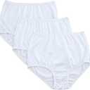 Vanity Fair womens Perfectly Yours Ravissant Tailored Nylon Brief Panty 15712 (White)