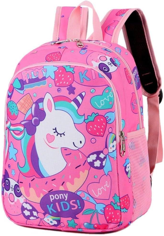 CHERUBIC Kids Backpacks Cute Lightweight Water Resistant Preschool Backpack For Boys Girls Age 3-5