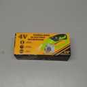 Cordless Electric Scissors, 4V Rechargeable Box Cutter & Cardboard Cutter with Titanium Blade, LED Light, Safety Lock - Rotary Cutter for Fabric, Leather, Carpet, Plastic, Crafting, Sewing (Blue)