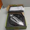 Hands-Free Floor Magnifying Glass with Light and Stand 48-LEDs Lighted Magnifying Lamp with 360° Flexible Gooseneck for Reading Close Work Repair Crafts