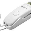 T112 Trimline Corded Telephone with Caller ID(Off-White)