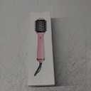 Hair Dryer Brush Blow Dryer in One, 4 in 1 Hair Dryer and Styler Volumizer with Oval Barrel, Professional Salon Hot Air Brush for All Hair Types, Bright Pink