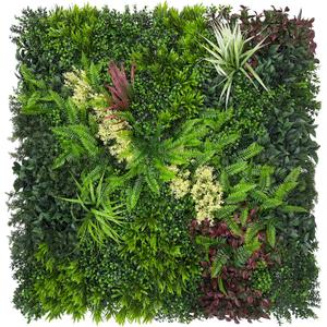 20"x20"(8P), UV Resistant Artificial Grass Wall Boxwood Plant Panel