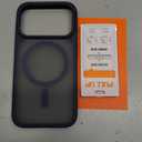 TORRAS Magnetic Shockproof for iPhone 17 Pro Case, Camera Control, Fit for MagSafe, Military-Grade Protection, Translucent Slim Case for iPhone 17 Pro Phone Case Anti-Fingerprint, Deep Blue