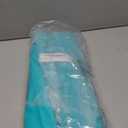 Choice Marts 100 Teal Plastic Bags With Handles – 12"X15" Glossy 2 Mil Thick Teal Gift Bags For Merchandise And Small Business