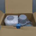 Bear Baby Food Maker with 18.5oz Dual-Layer Steam Baskets, OneStep Baby Food Processor Steamer Puree Blender Grinder Mills, Auto Cooking Grinding&Sterili-zing for Healthy Homemade Baby Food, BPA-Free (White)