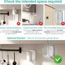 WALI Outlet Shelf Wall Holder, Bathroom Shelf up to 10lbs Standard Vertical Duplex Wall Organizer for Smart Home Decor Space Saving Power Tools, Toothbrush (OLS001-W), 1 Pack, White