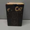 Solar Garden Statue Cat Figurine  Outdoor Decoration with Butterfly for Garden Yard Lawn Home Decor Outside : Unique Gifts for Mom Grandma (Retro)