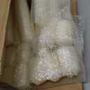 MTLEE 36 Pcs Pillar Candles Bulk Set of 3 Long Burning Wax Pillar Candles 2 in x 3, 6, 8 Inch Dripless Unscented Smokeless for Wedding Party Spa Lantern Fireplace Home(Ivory White)