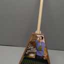 Superio Kids Rake with Hardwood Handle, Gardening and Lawn Care Tools for Kids, Sweep Leaves and Tidying Up The Garden, Plastic Tines and Heavy Duty Wooden Handle 34"