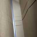 Frameless Shower Door Bottom Seal Shower Sweep with Drip Rail for 3/16 Inch Glass,36 Inch Long, Vinyl, Clear