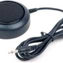 Gabil GSP-01 Mini Mobile Radio Speaker 1.5M  8 Clear Audio for Ham & CB Radio, 3.5mm Plug, Compact Dashboard Speaker