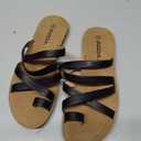 Soda Sandles Size 8 Black
