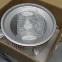 Ice Cream Maker Attachment for KitchenAid Stand Mixer, Ice Cream Bowl Compatible with 4.5Qt and Larger Stand Mixers, Ice Cream & Sorbet Gelato Maker Attachment, 2 Quart, White