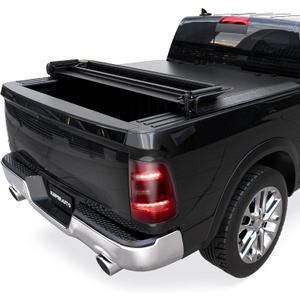 KUIPERAUTO Soft Quad 5.7FT Truck Bed Tonneau Cover Compatible for 2009-2026 Dodge Ram 1500 (Incl Classic &New Body Style) 67.4inch