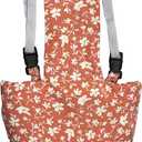 Chicken Diapers Duck Diaper Bird Diapers Diaperalls for Hens, Roosters, Ducks, Ducklings, Birds, Pigeons - Reusable, Adjustable by Uni Infinity (Pink Floral, Chicken Large, 1, Count)