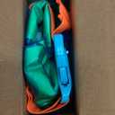 Floaties Swim Vest for Child, Portable Inflatable Pool Floats Swimming Ring with Adjustable Safety Buckle, Safety Swim Arm Bands with Double Surround Air Bag, Durable Float Tube for Kids (M(for weight:50-88lbs), Green)