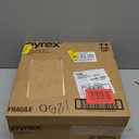 Pyrex Colors Tinted (3-Pack) Sculpted Tinted Unlidded Small/Medium/Large Glass Mixing Bowls, Nesting Space Saving Set of Bowls For Prepping and Baking, 1.3QT, 2.3QT & 4.5QT (Pink, Green, Blue)