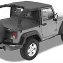 Bestop 8003135 Black Diamond Windjammer For 2007-2018 Wrangler 2DR