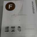 simplehuman Code F 60 Count, Dispenser Pack Custom Fit Liners, Drawstring Trash Bags, 25-30 Liter / 6.6-8 Gallon, White