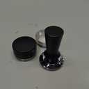 53mm Espresso Tamper Kit - Spring-loaded Coffee Tamper, Adjustable Depth Espresso Distributor Leveler, Magnetic Dosing Funnel Aluminum Metal, Reusable Puck Screen, Fit Breville 54mm Portafilters