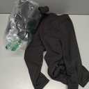 Resinta 5 Pack Girls Fleece Lined Leggings Winter Warm Soft Thermal Pants Full Length Multipack for Kids Cold Weather (5-6 Years, Black)