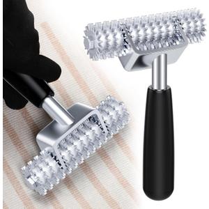 WILLBOND Carpet Seam Roller Grooming Carpet Pile Roller Seaming Spiked Star Rugs Wheel for Seamless Installation of Mats in Hotels, Homes, Conference Rooms